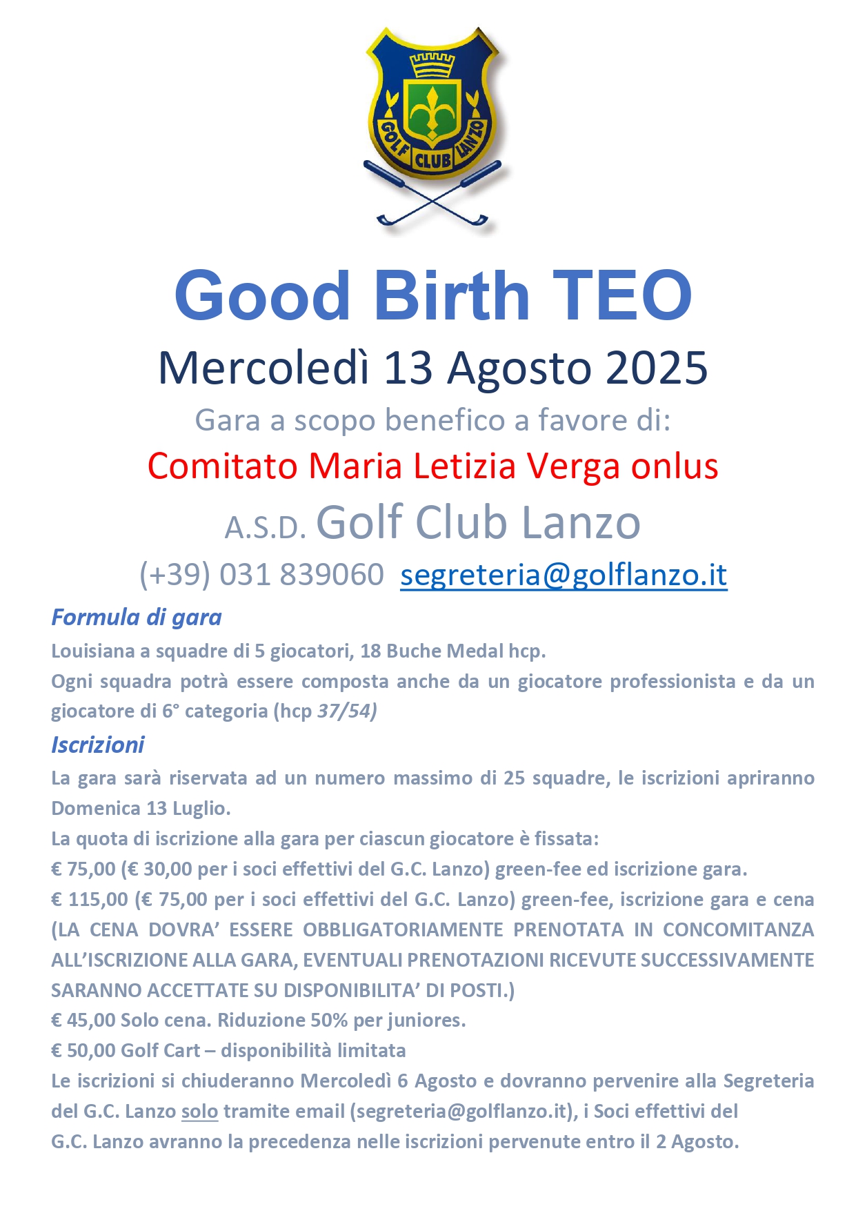 Regolamento Good Birth TEO 2025 page 0001